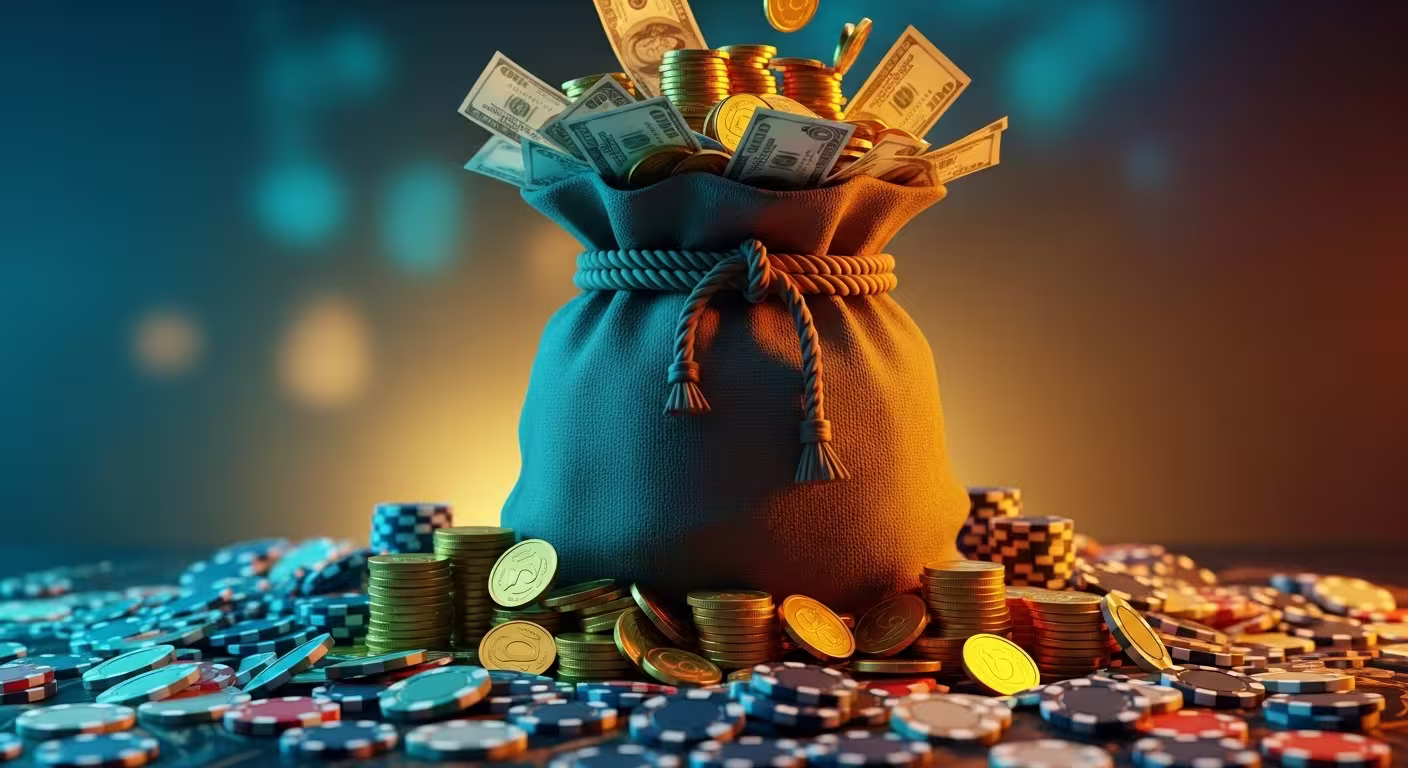 Casino bonuses page featuring welcome offers, free spins, and promotional deals